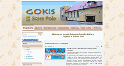 Desktop Screenshot of gokisstarepole.pl